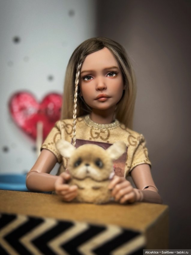 Прическа для Мышки — Куклы Tender Creation (Анна Добрякова): российские BJD (БЖД) (фото 2)