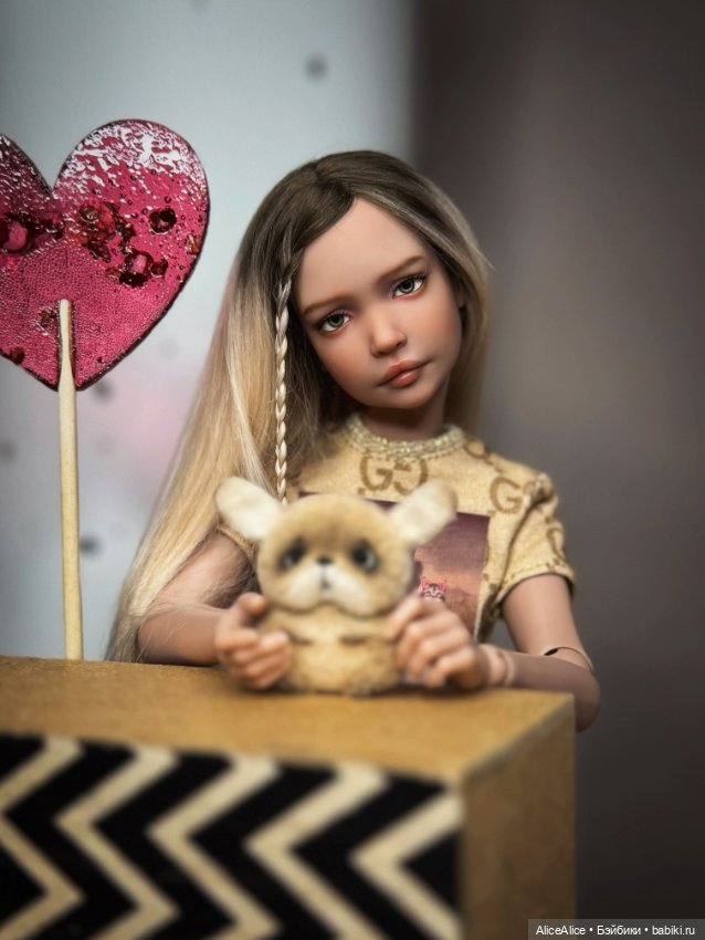 Прическа для Мышки — Куклы Tender Creation (Анна Добрякова): российские BJD (БЖД)