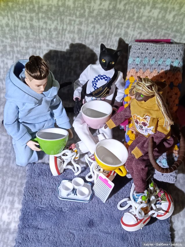 Кот и Кит. 42 чай халва — Фотоистории с куклами BJD (БЖД): сериалы