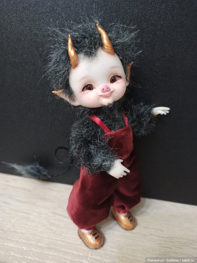 Денежный чертяка — Куклы Baboliy (Баболи (фото 10)