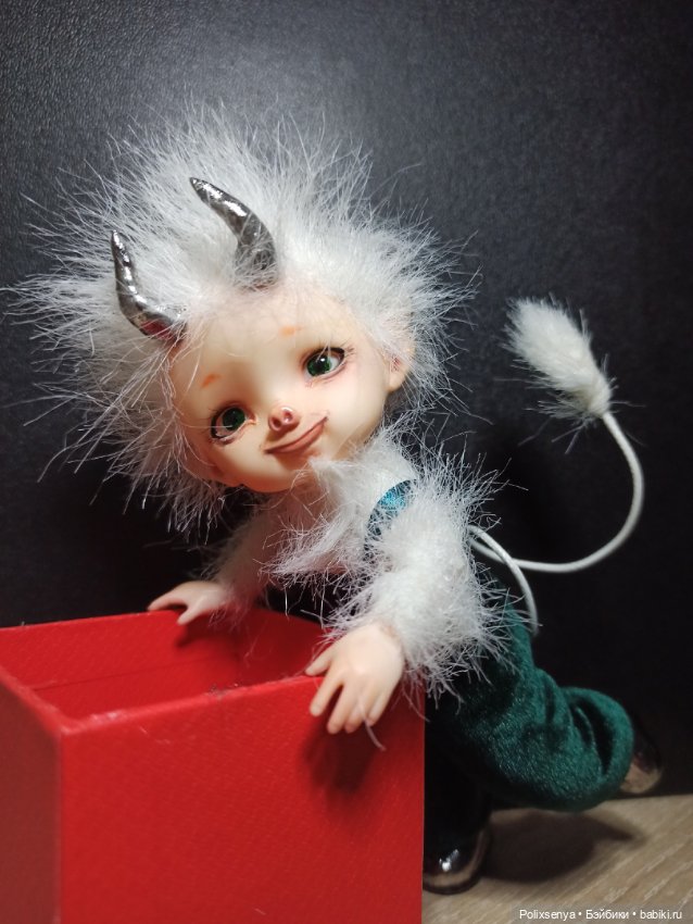 Чертëнок приносящий удачу