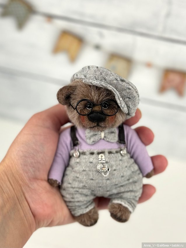 Тедди мишка Стефан — Авторские мишки Тедди и друзья: фото (фото 2)