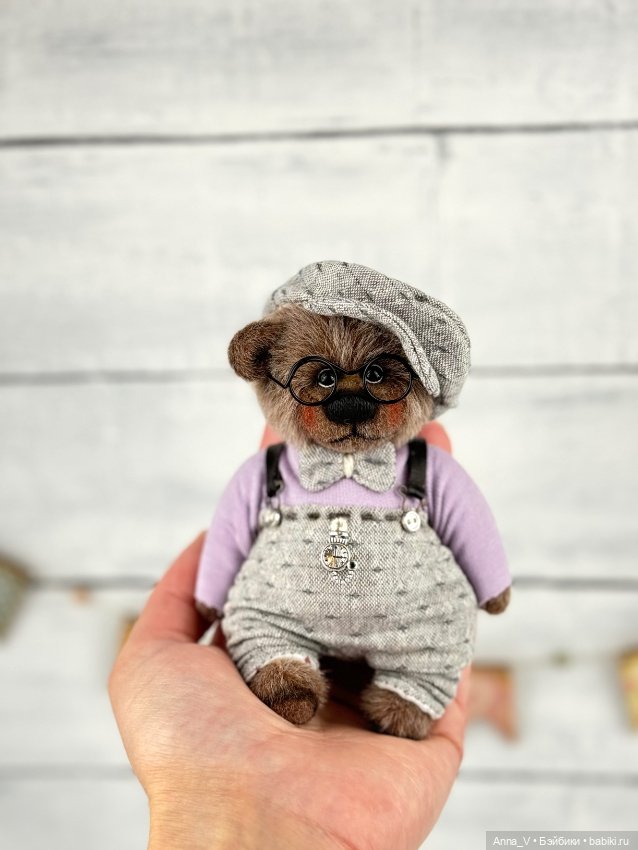 Тедди мишка Стефан — Авторские мишки Тедди и друзья: фото (фото 3)