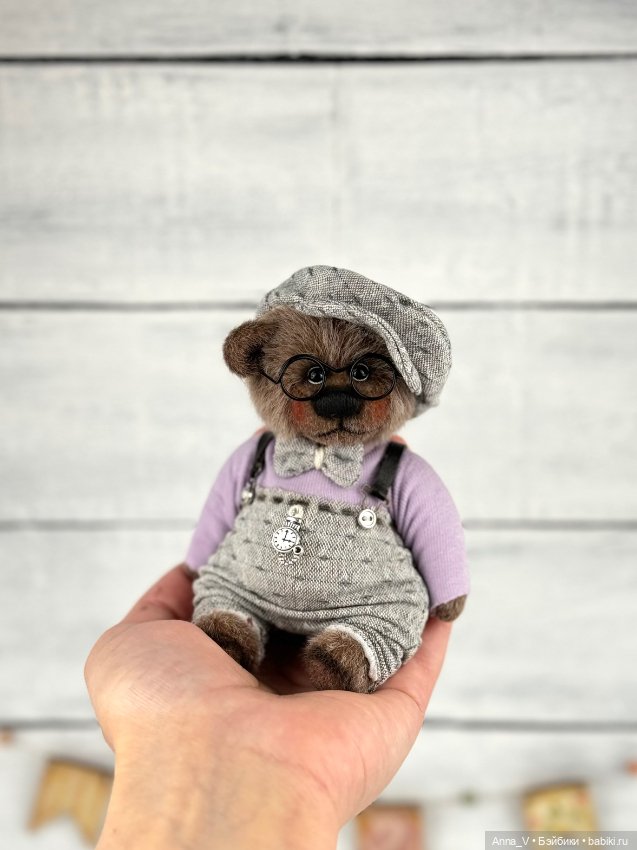 Тедди мишка Стефан — Авторские мишки Тедди и друзья: фото (фото 4)