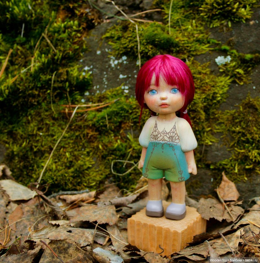 Деревянная Бетти — Авторские куклы из дерева