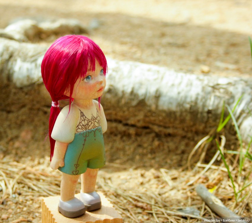 Деревянная Бетти — Авторские куклы из дерева (фото 5)