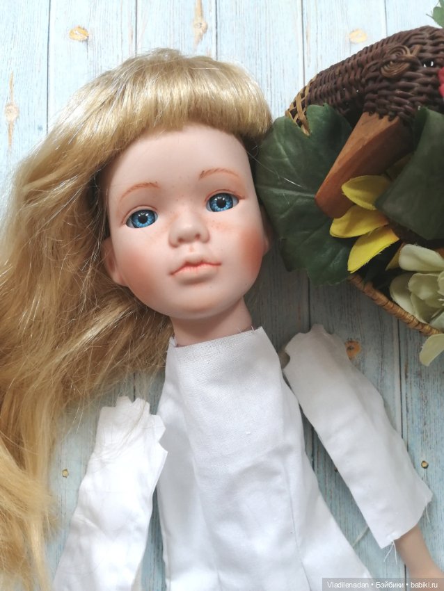 Вторая фарфоровая кукла. Переделка часть 1 (фото 3)