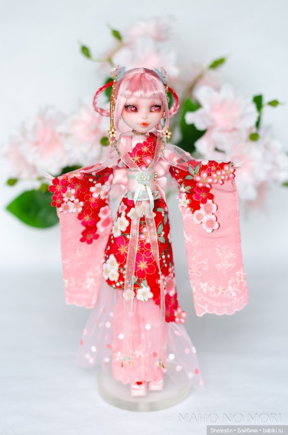 Дух Цветущей Вишни — ООАК Monster High и Ever After High: репейнт