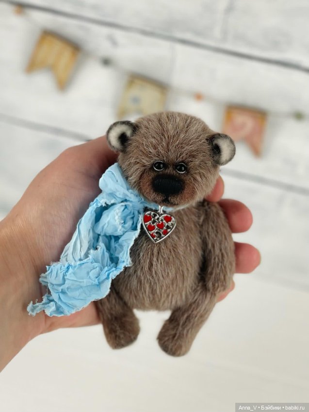 Тедди мишка Платон — Авторские мишки Тедди и друзья: фото (фото 4)