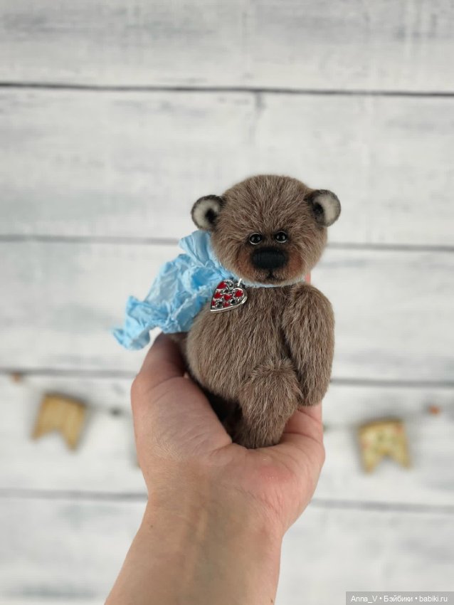 Тедди мишка Платон — Авторские мишки Тедди и друзья: фото (фото 3)