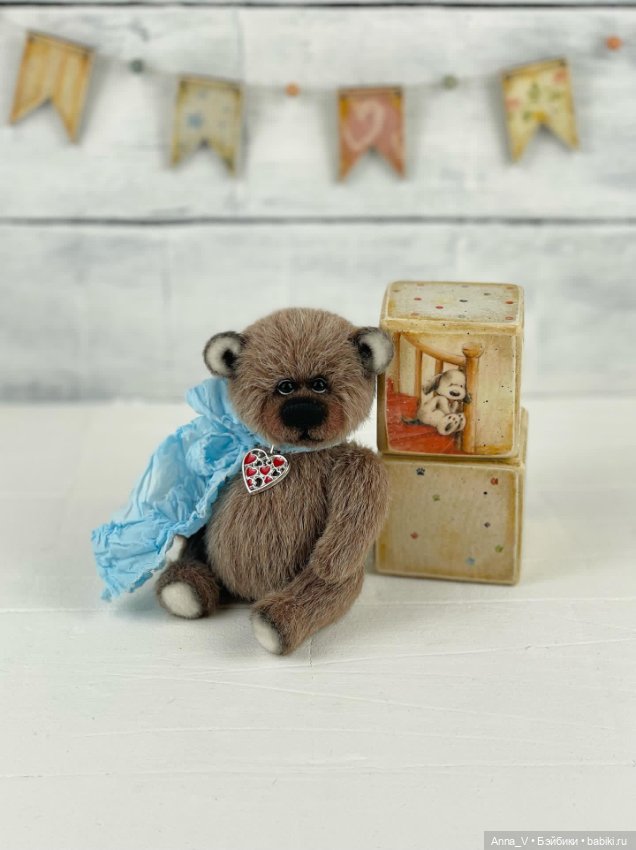 Тедди мишка Платон — Авторские мишки Тедди и друзья: фото