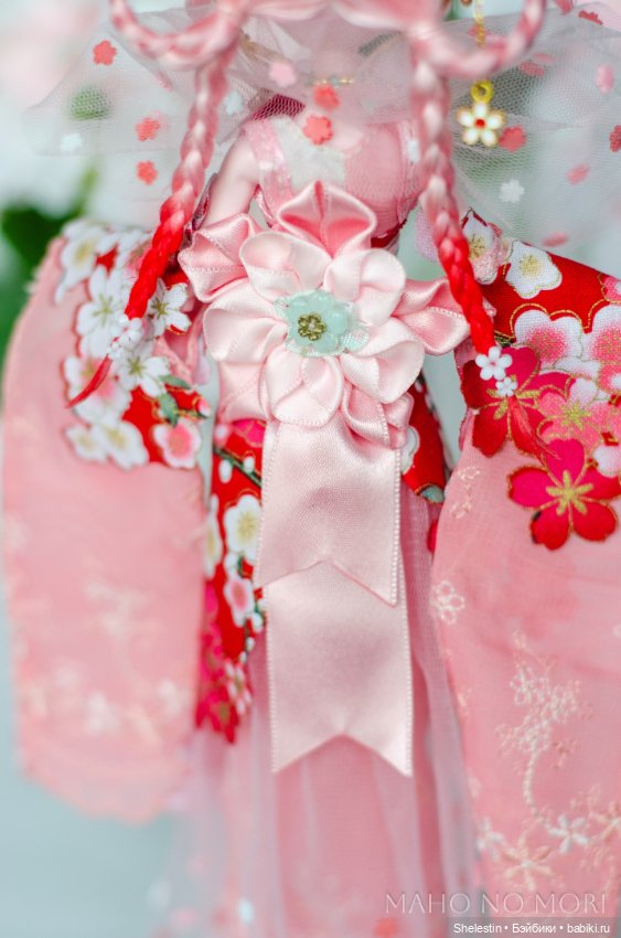 Дух Цветущей Вишни — ООАК Monster High и Ever After High: репейнт (фото 7)