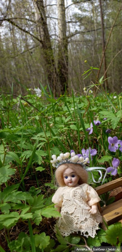 Mignonette цветочные феи — Антикварные куклы Mignonette (Миньонетта): карманные