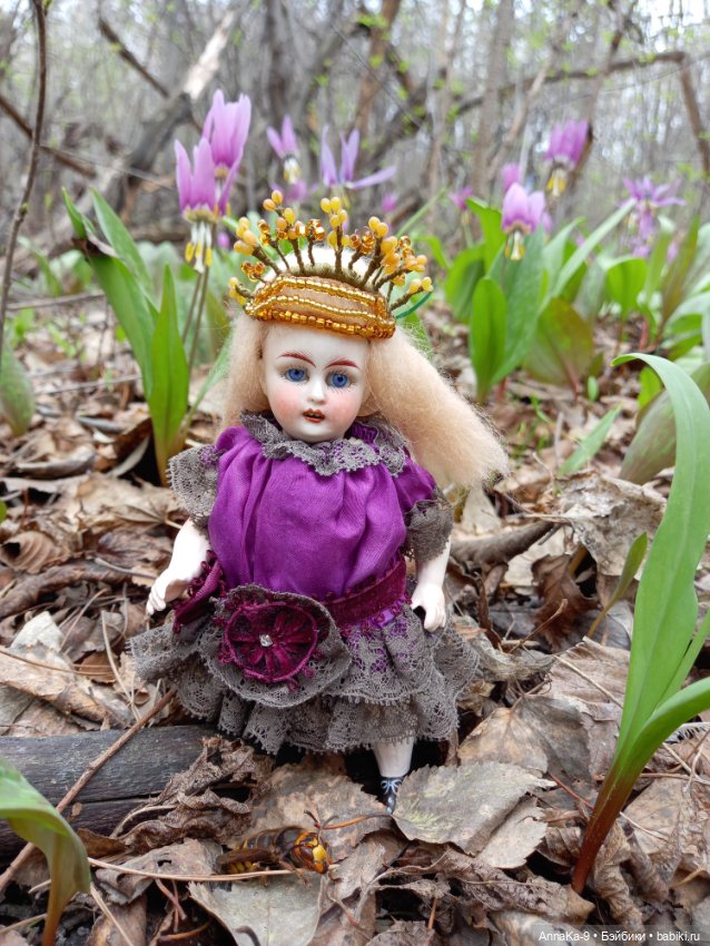 Mignonette цветочные феи — Антикварные куклы Mignonette (Миньонетта): карманные (фото 3)