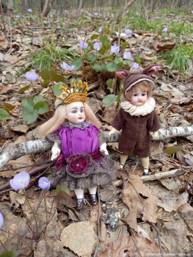 Mignonette цветочные феи — Антикварные куклы Mignonette (Миньонетта): карманные (фото 6)