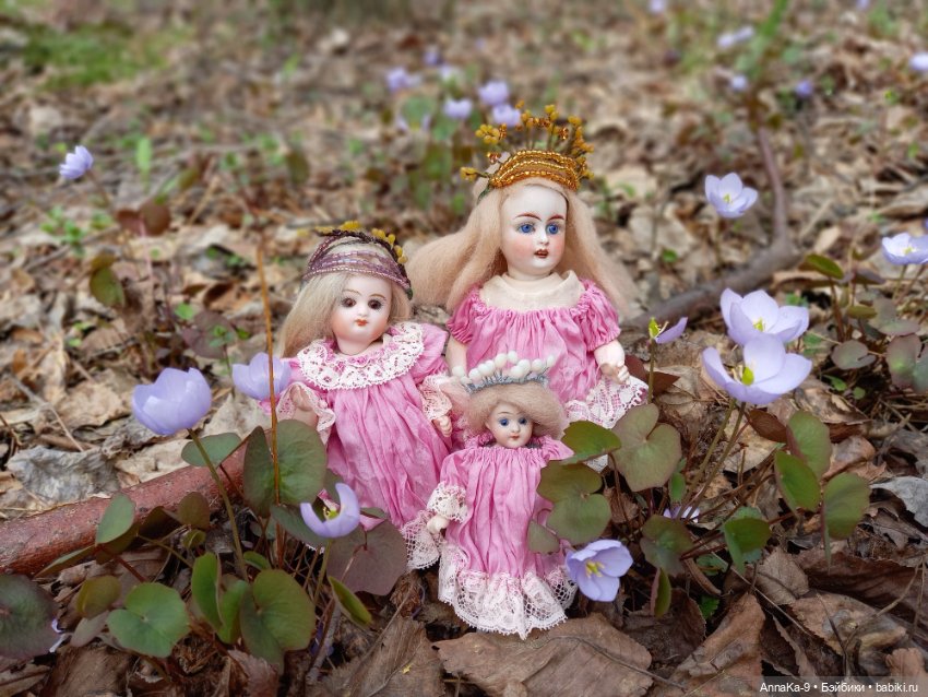 Mignonette цветочные феи — Антикварные куклы Mignonette (Миньонетта): карманные (фото 8)