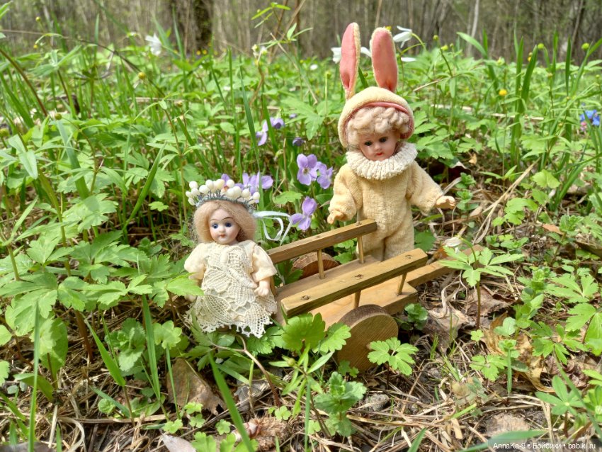 Mignonette цветочные феи — Антикварные куклы Mignonette (Миньонетта): карманные