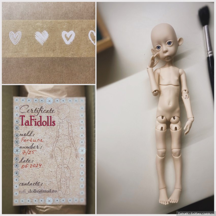 Сюзи-большие глаза — Куклы Tafidolls (Татьяна Филенко): российские BJD (БЖД)