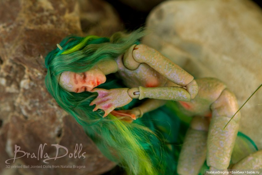 Новые русалки 2 — Авторские шарнирные куклы своими руками: лепка