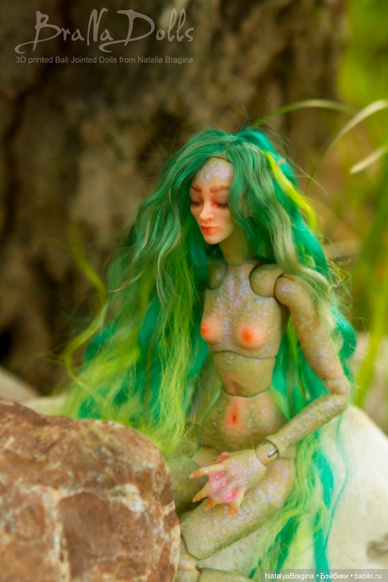 Новые русалки 2 — Авторские шарнирные куклы своими руками: лепка