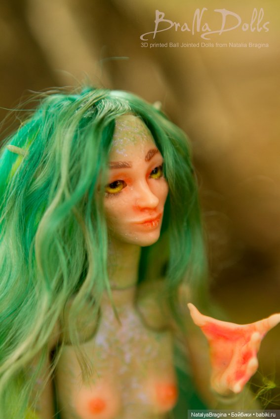 Новые русалки 2 — Авторские шарнирные куклы своими руками: лепка