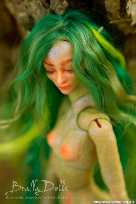 Новые русалки 2 — Авторские шарнирные куклы своими руками: лепка