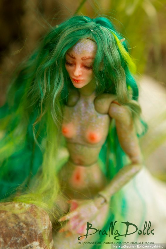 Новые русалки 2 — Авторские шарнирные куклы своими руками: лепка