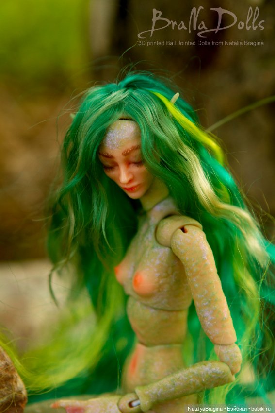 Новые русалки 2 — Авторские шарнирные куклы своими руками: лепка