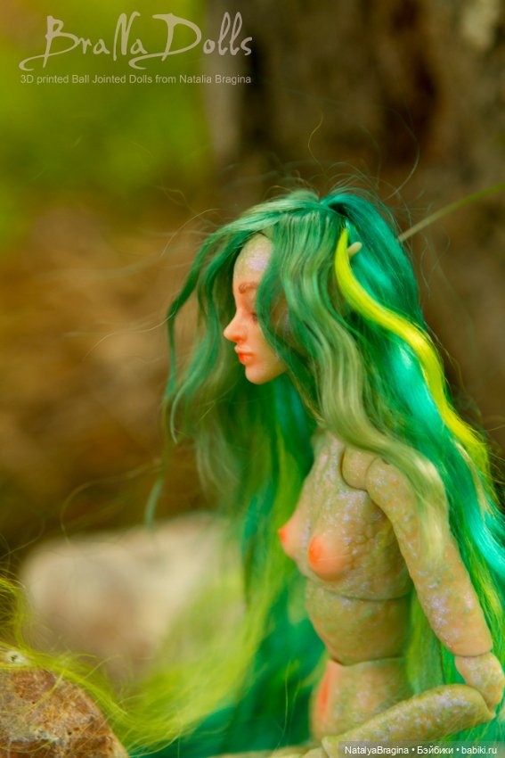 Новые русалки 2 — Авторские шарнирные куклы своими руками: лепка