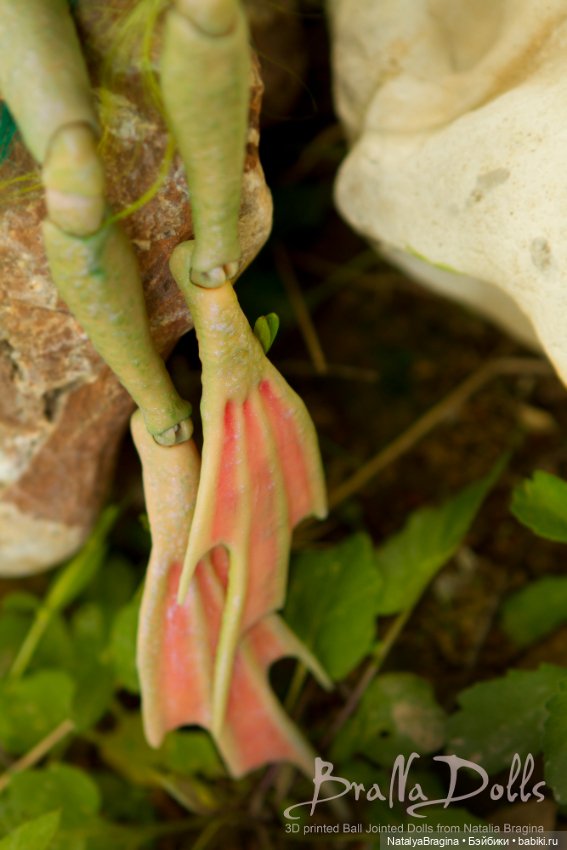 Новые русалки 2 — Авторские шарнирные куклы своими руками: лепка (фото 6)