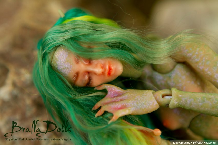 Новые русалки 2 — Авторские шарнирные куклы своими руками: лепка