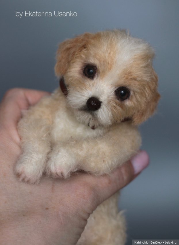 Щенок Тедди — Авторские мишки Тедди и друзья: фото