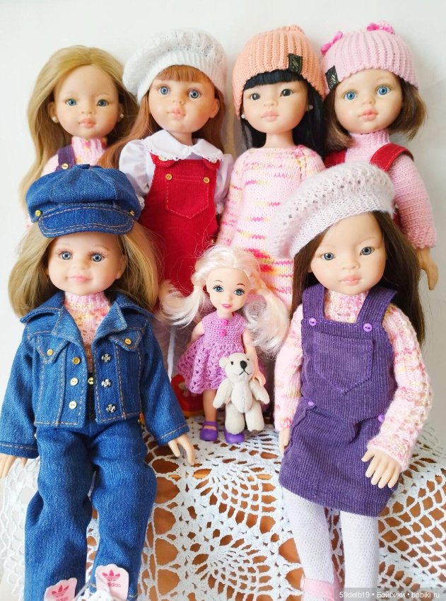 Моя дружная куклосемья — Одежда и обувь для кукол своими руками: фото (фото 8)