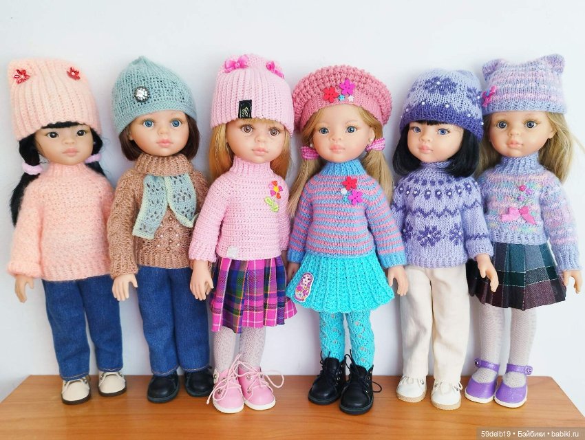 Моя дружная куклосемья — Одежда и обувь для кукол своими руками: фото (фото 7)
