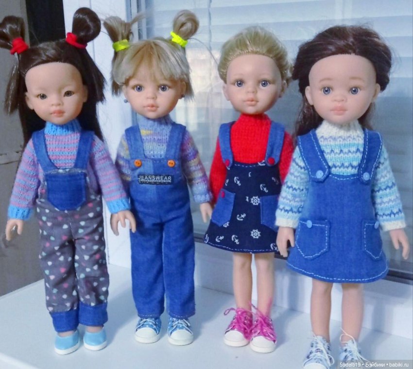 Моя дружная куклосемья — Одежда и обувь для кукол своими руками: фото (фото 3)
