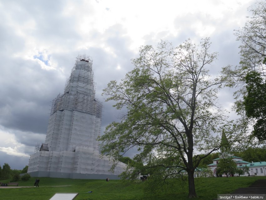 В Коломенское большой компанией