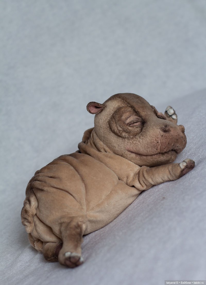 Бегемотя Мотя — Авторские мишки Тедди и друзья: фото (фото 10)