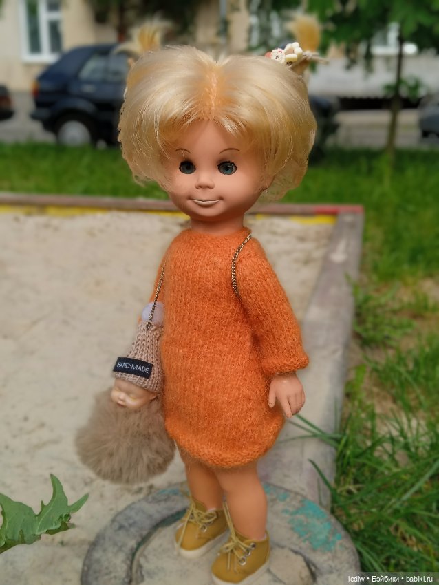 Новая жизнь старых кукол. Девочка , с которой детям не разрешали водиться.Ирмгард (фото 7)