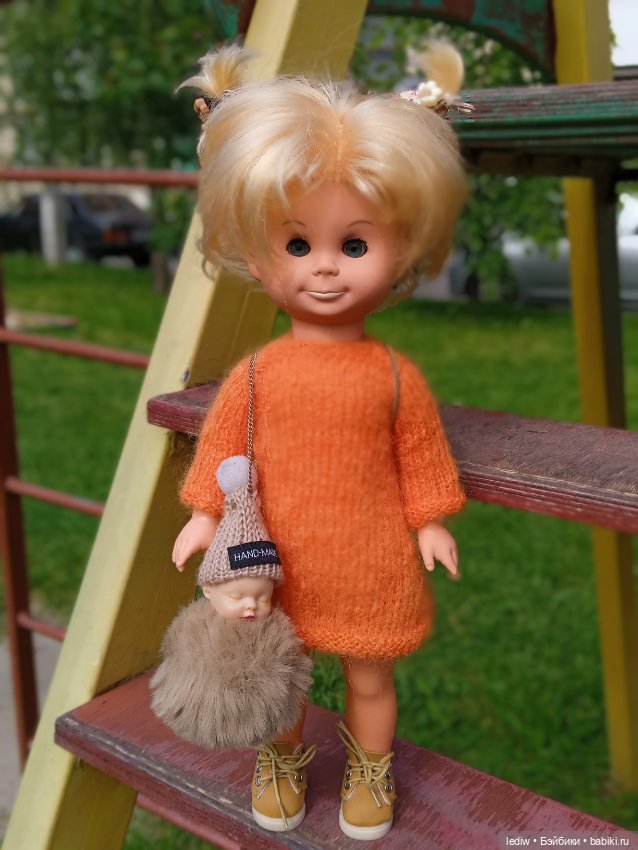 Новая жизнь старых кукол. Девочка , с которой детям не разрешали водиться.Ирмгард (фото 8)