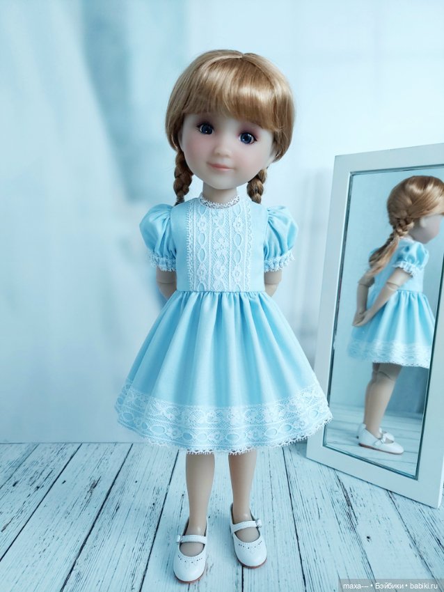 Весеннее небо — Одежда и обувь для кукол своими руками: фото (фото 7)