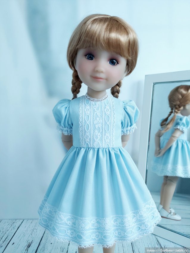 Весеннее небо — Одежда и обувь для кукол своими руками: фото (фото 8)