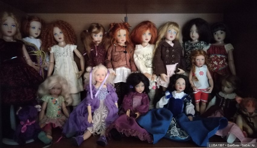 Моя коллекция кукол 3 часть