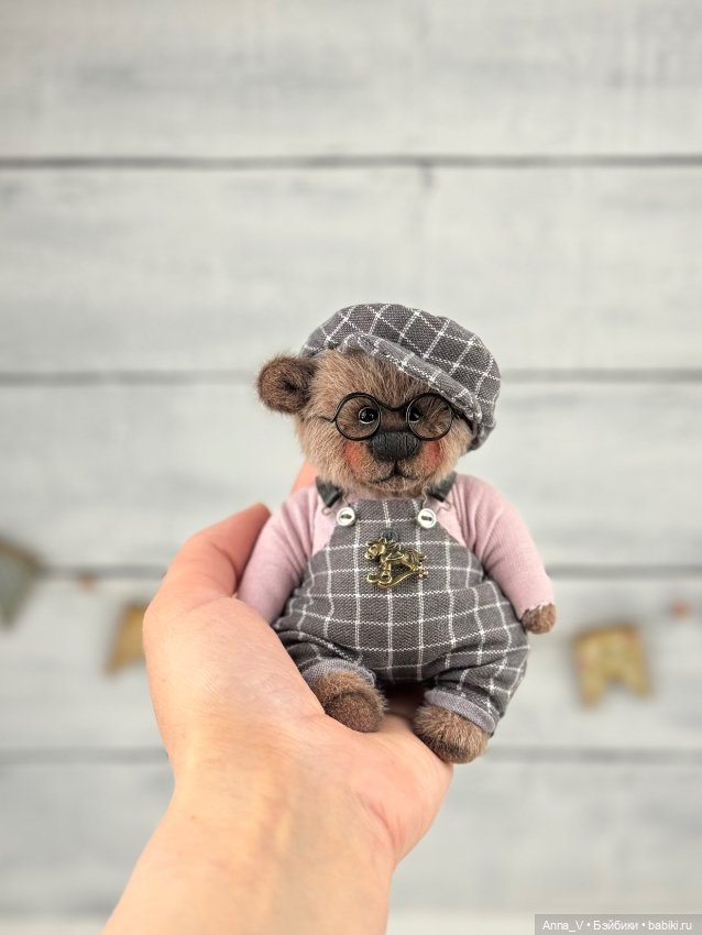 Тедди мишка Тьерри — Авторские мишки Тедди и друзья: фото