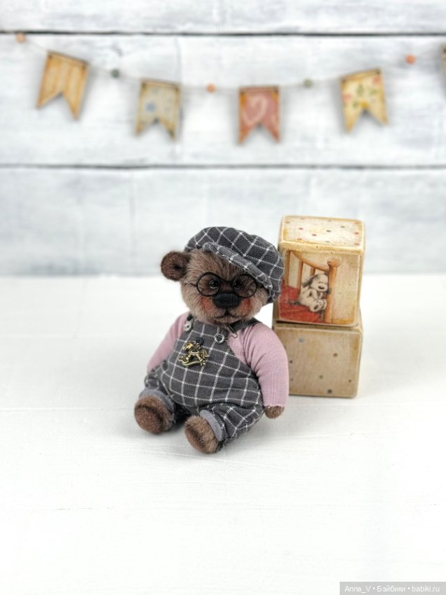 Тедди мишка Тьерри — Авторские мишки Тедди и друзья: фото (фото 5)