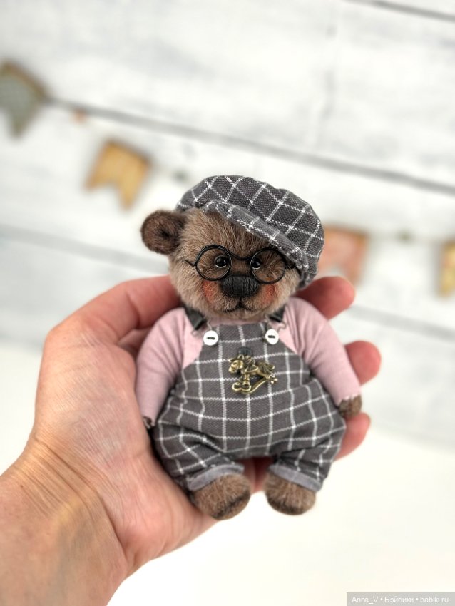 Тедди мишка Тьерри — Авторские мишки Тедди и друзья: фото (фото 2)