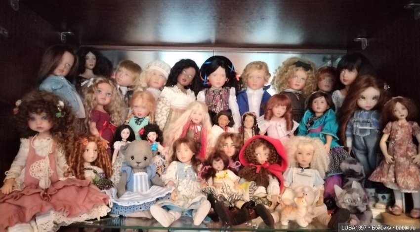 Моя коллекция кукол часть 4