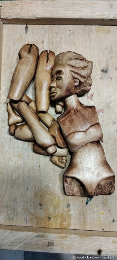 Амазонка — Авторские куклы из дерева (фото 7)