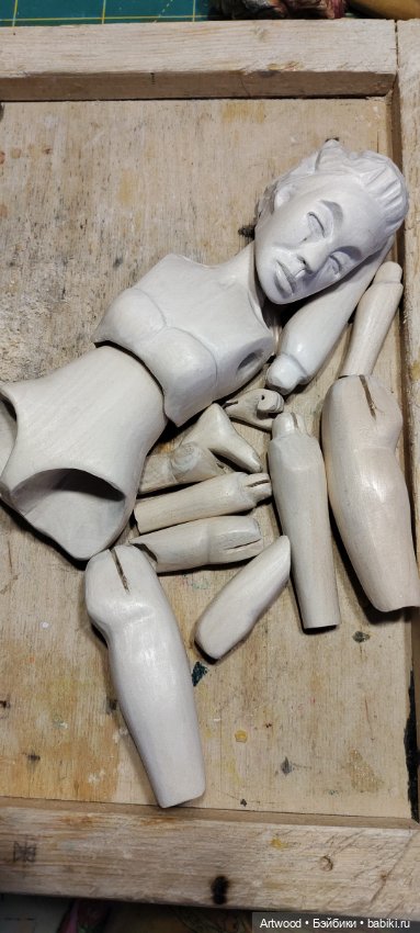 Амазонка — Авторские куклы из дерева (фото 8)