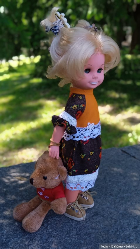 Новая жизнь старых кукол. Девочка , с которой детям не разрешали водиться.Ирмгард (фото 6)