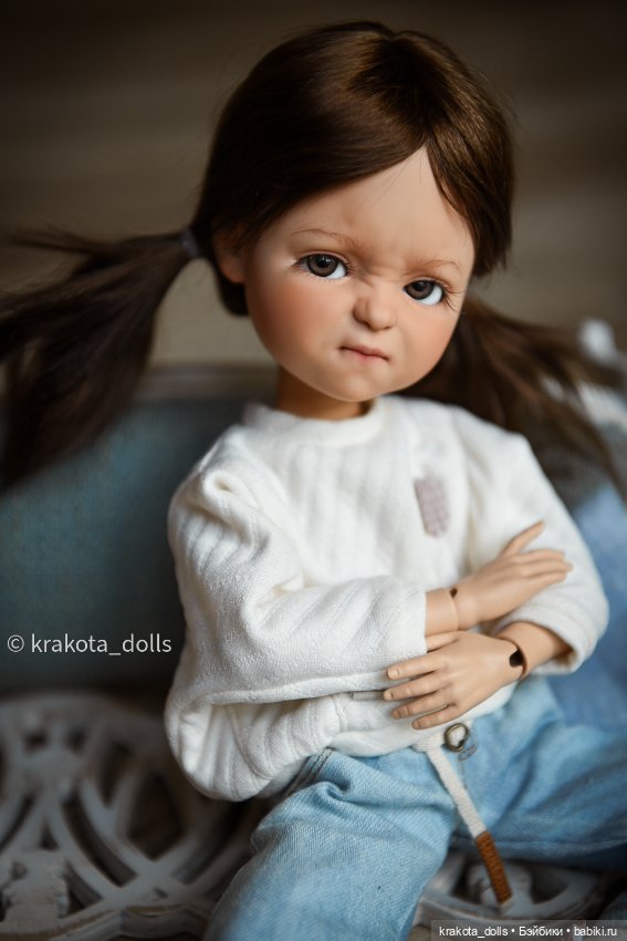 Маленькая Врединка — ООАК и репейнт игровых кукол: Bratz